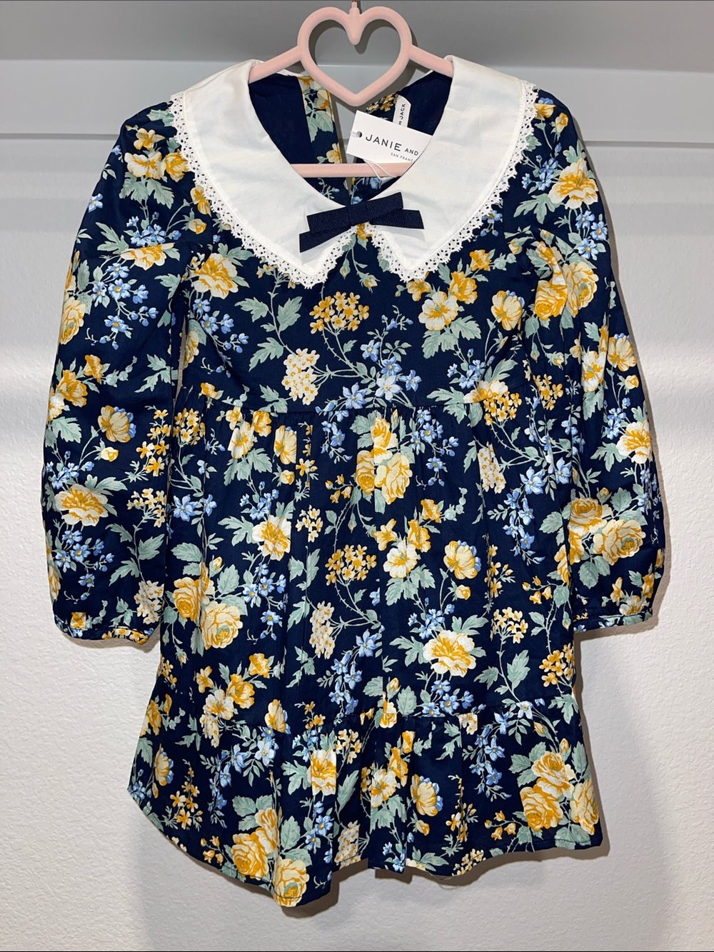 Janie and Jack dress with Peter Pan Collar NWT